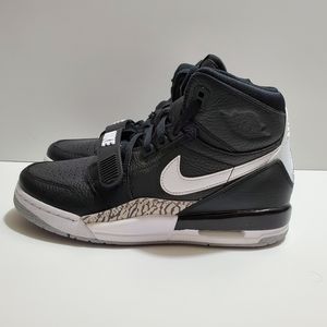 Nike Air Jordan Legacy 312 GS Black White Shoes